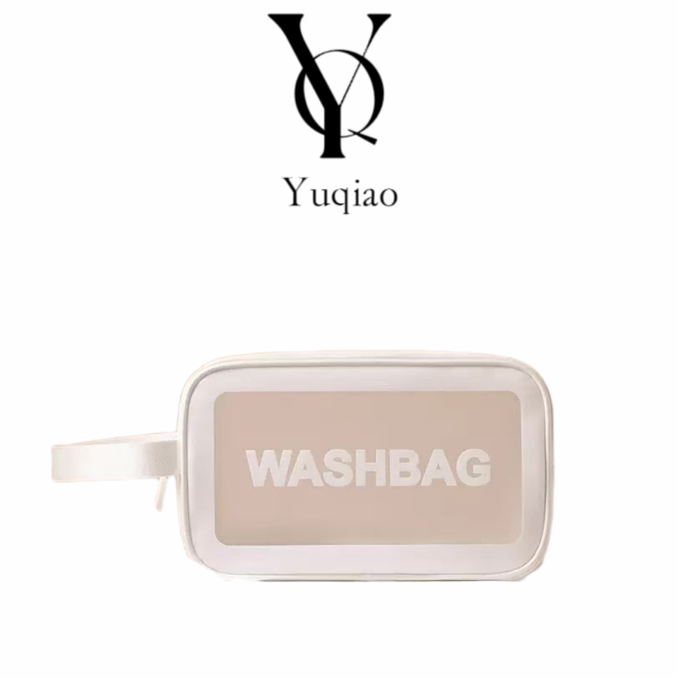 【羽乔专属】洗漱包化妆包洗漱包新款旅行防水透明磨砂化妆品收纳包