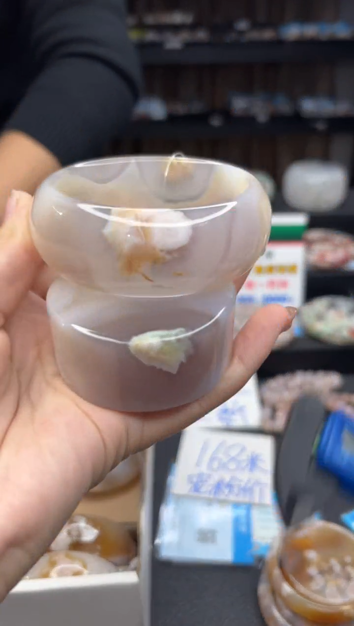 【闪购商品】石英质玉手镯未镶嵌448（58圈赠送镯心）