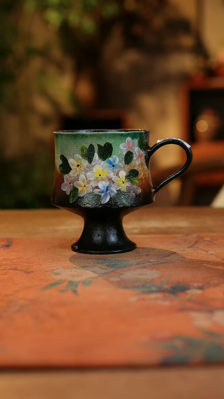 【闪购商品】瓷片1916景德镇手工手绘釉下彩高温瓷