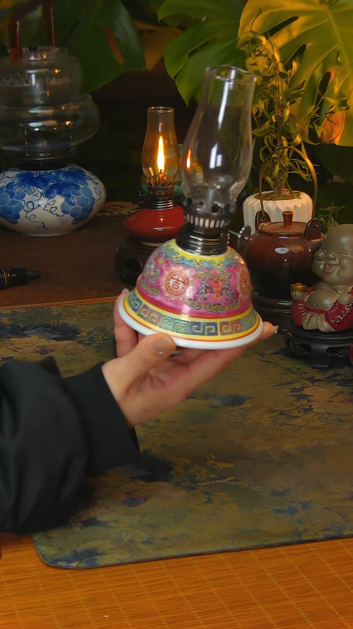 【闪购商品】景德镇陶瓷手工灯摆件