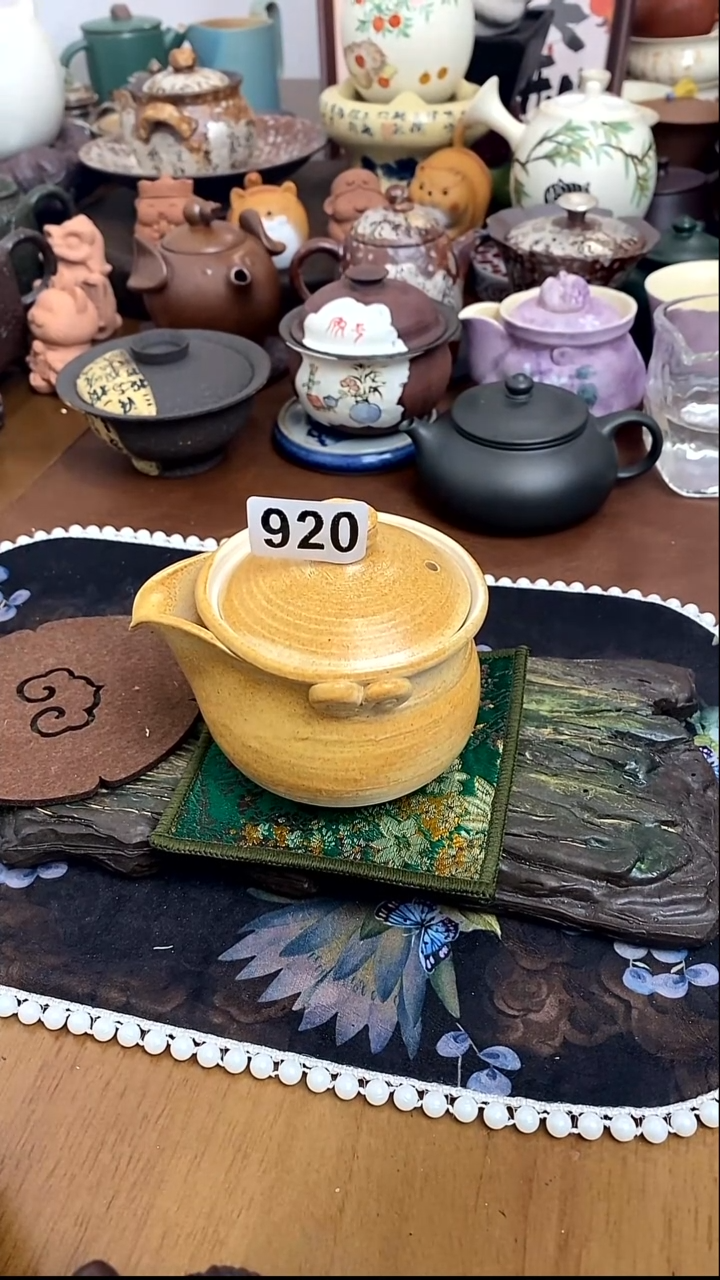  【茶瓷物语】微瑕陶泥壶920