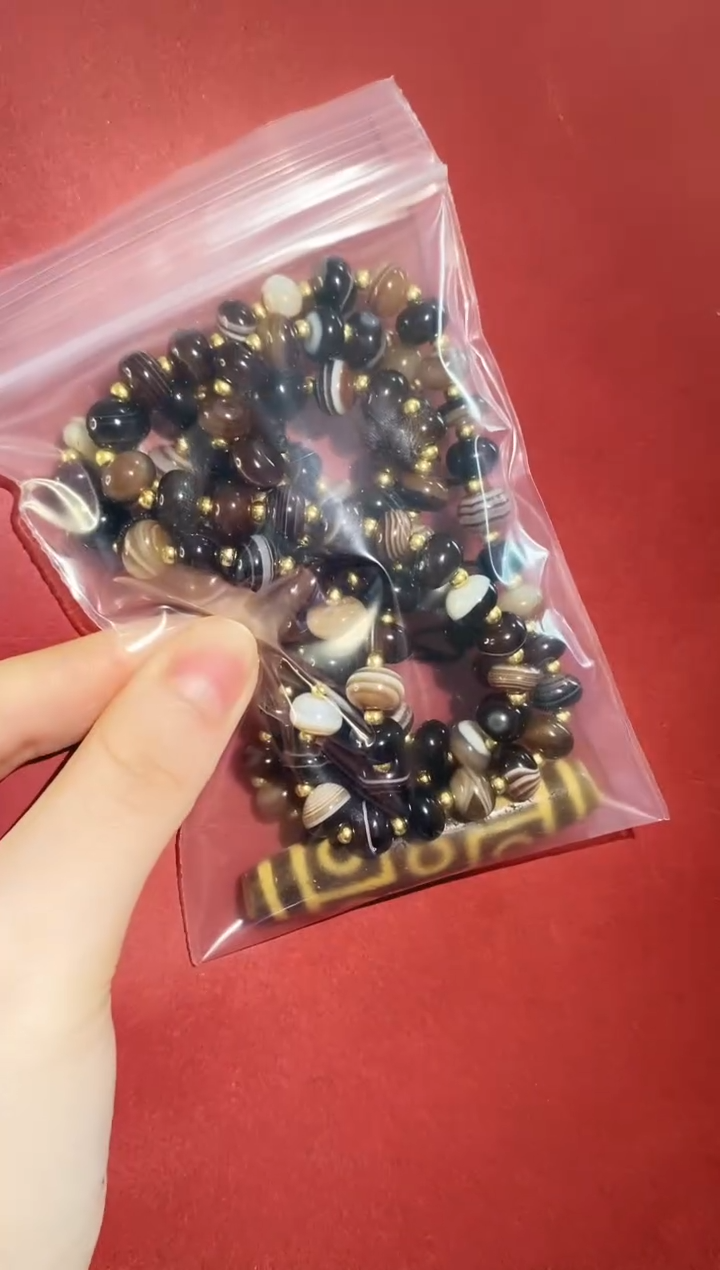 【闪购商品】玛瑙/玉髓颈饰合金任晓攀顶工顶料折九