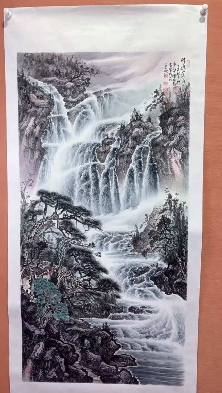 国画师立照老师国画作品