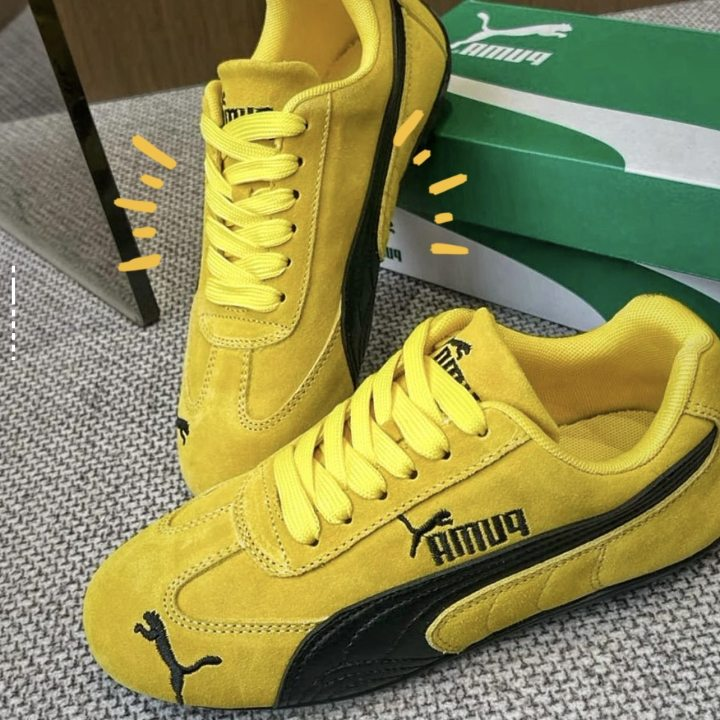 【滔搏联动】Puma彪马新款SpeedCat赛车鞋 黄40632919
