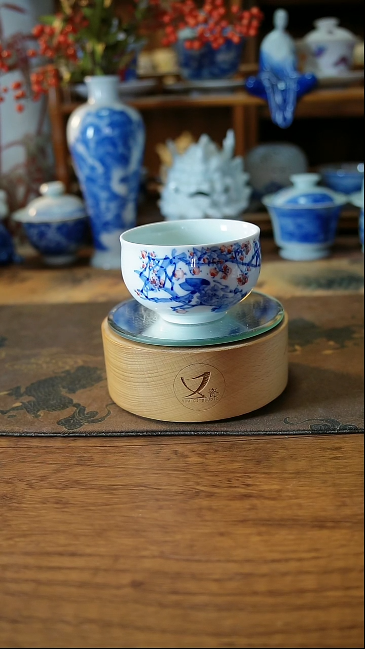 8景德镇手工手绘茶具