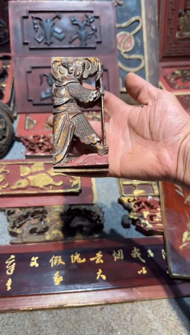 香榧木用****2老木雕老物件