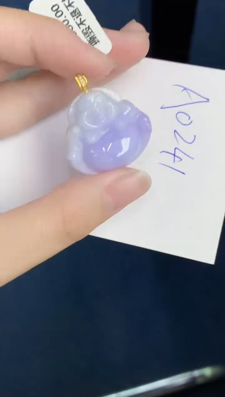 【闪购商品】翡翠颈饰18K金镶嵌000000000