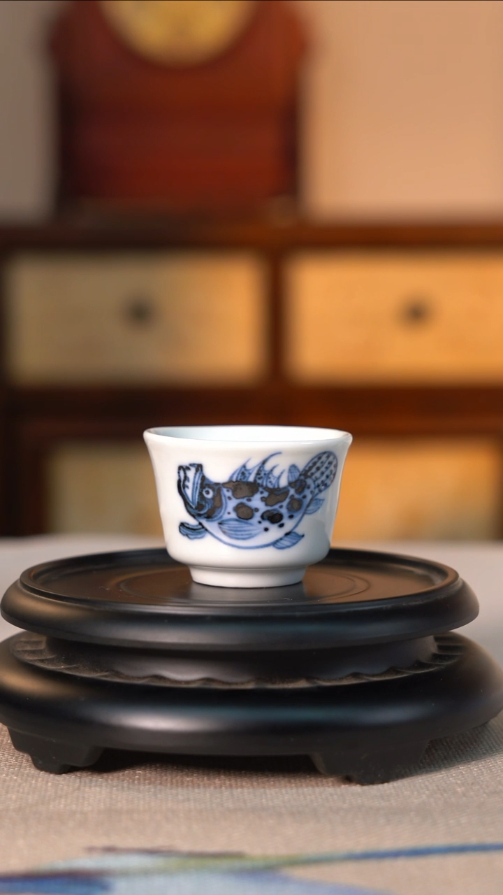 【闪购商品】景德镇拙存斋陶瓷旗茶具A15