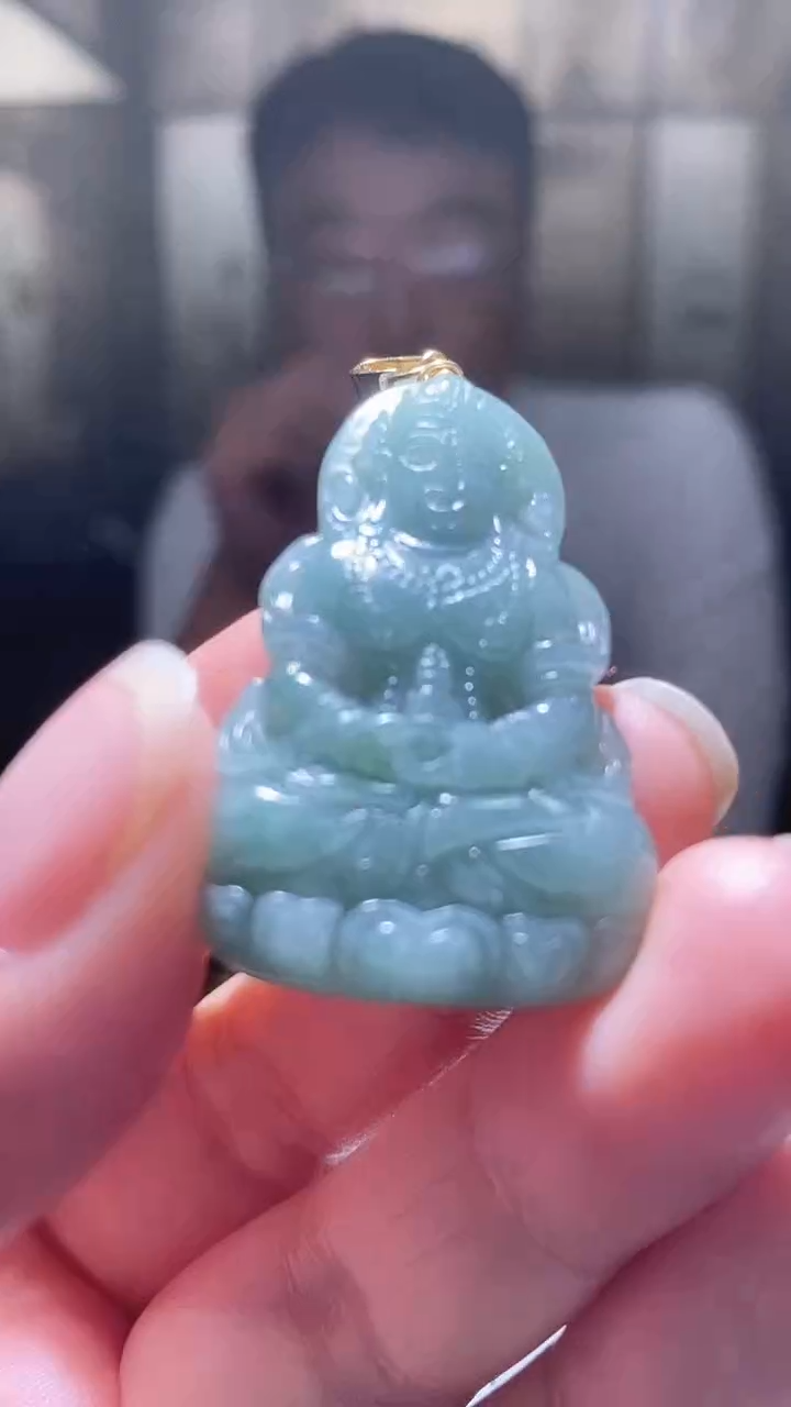 颈饰未镶嵌翡翠11.24天然翡翠A货7（商品多样性发货）