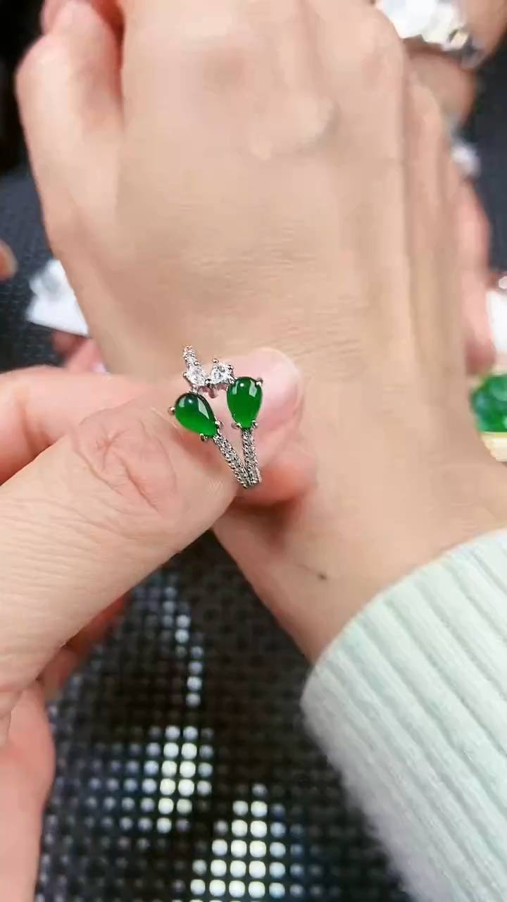 【闪购商品】翡翠戒指未镶嵌11111111