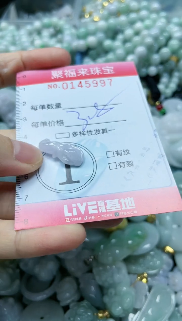 【闪购商品】翡翠未镶嵌颈饰闪购0145997