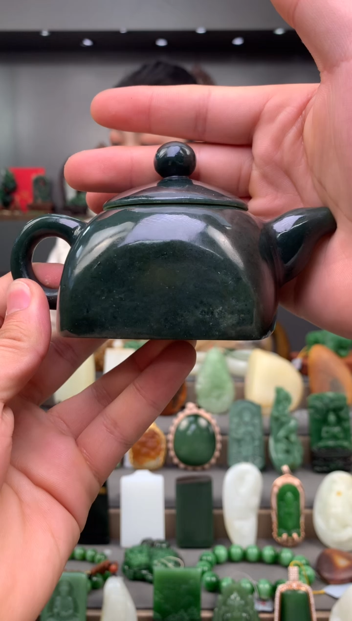 【闪购商品】和田玉茶壶未镶嵌茶壶3