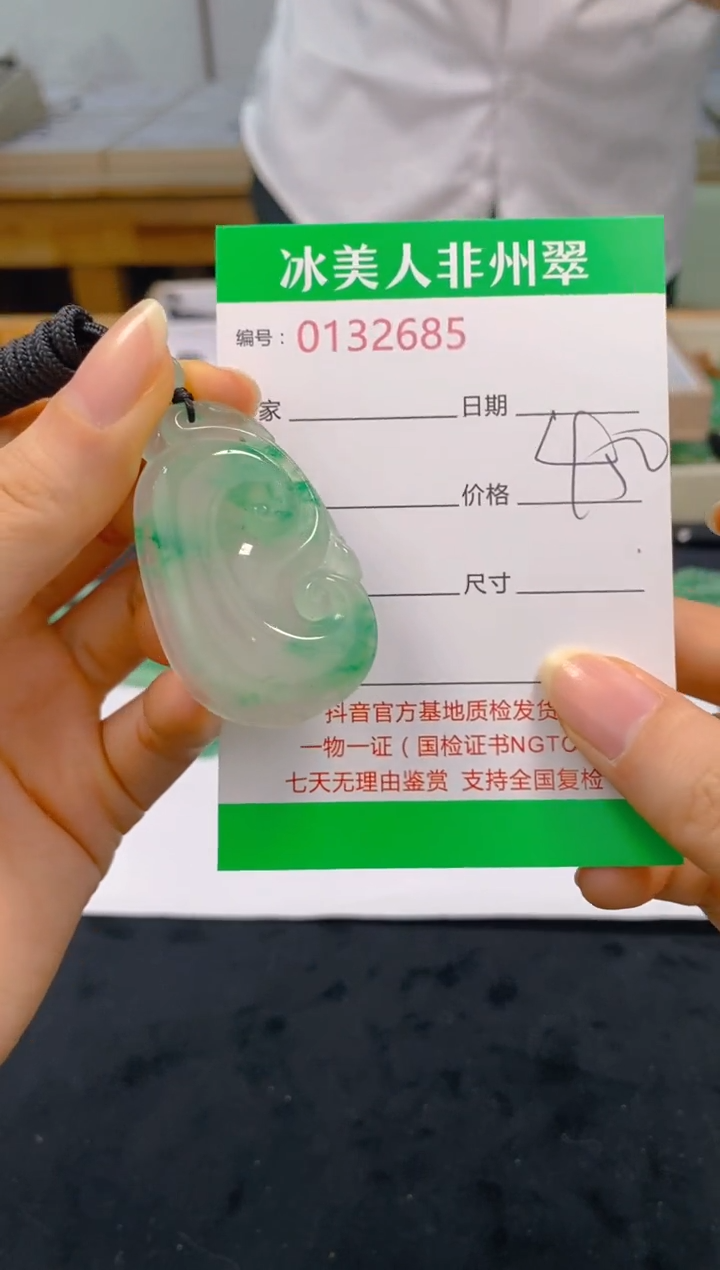 石英质玉未镶嵌颈饰685