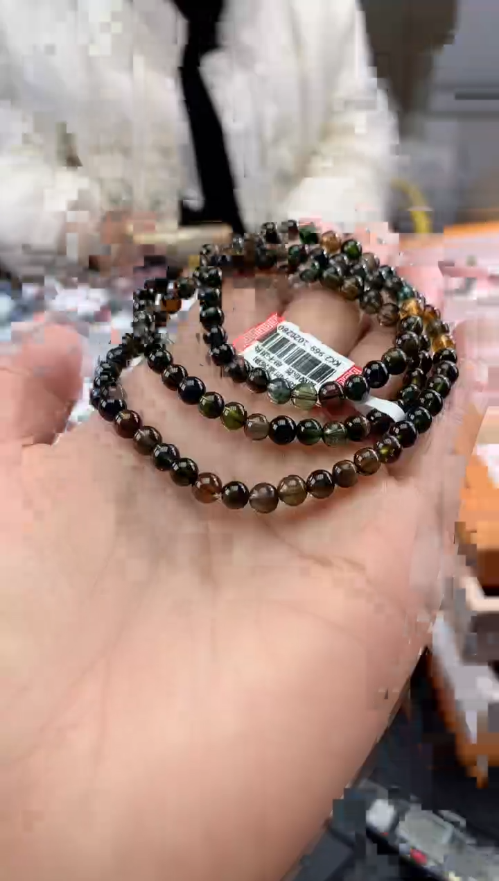 【闪购商品】碧玺手串未镶嵌多样性发一条