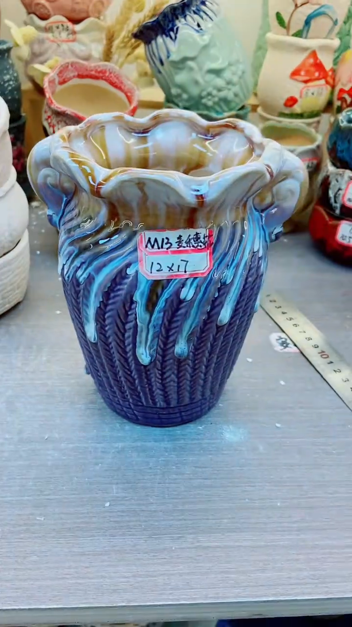 【闪购商品】陶瓷@@M13麦穗桩1个