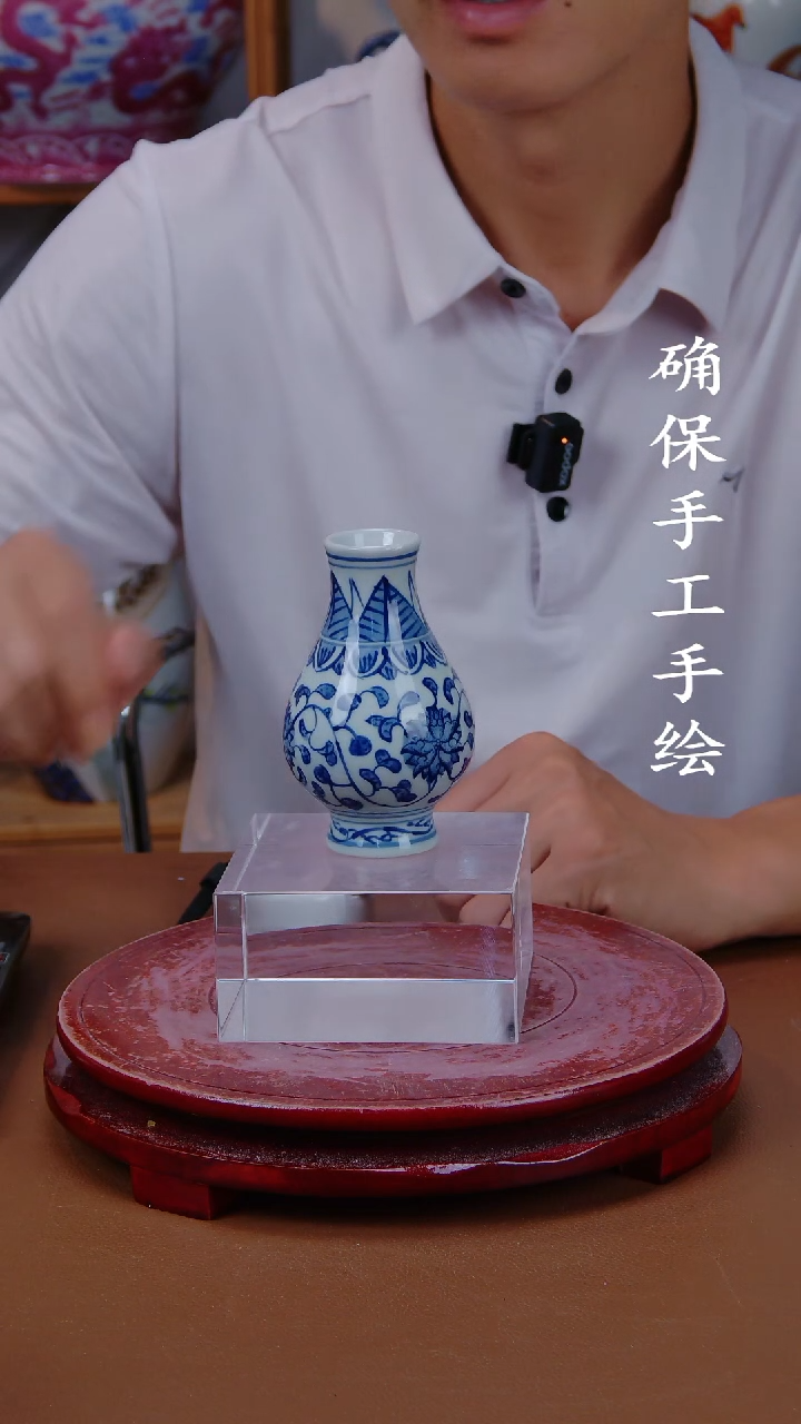 摆件景德镇手工手绘陶瓷摆件15