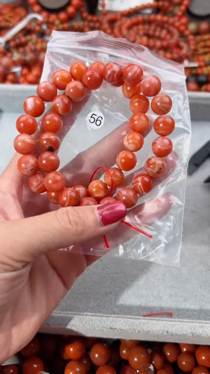 【闪购商品】南红玛瑙手串未镶嵌11