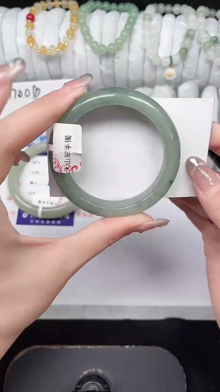 未镶嵌手镯石英质玉112-52/53