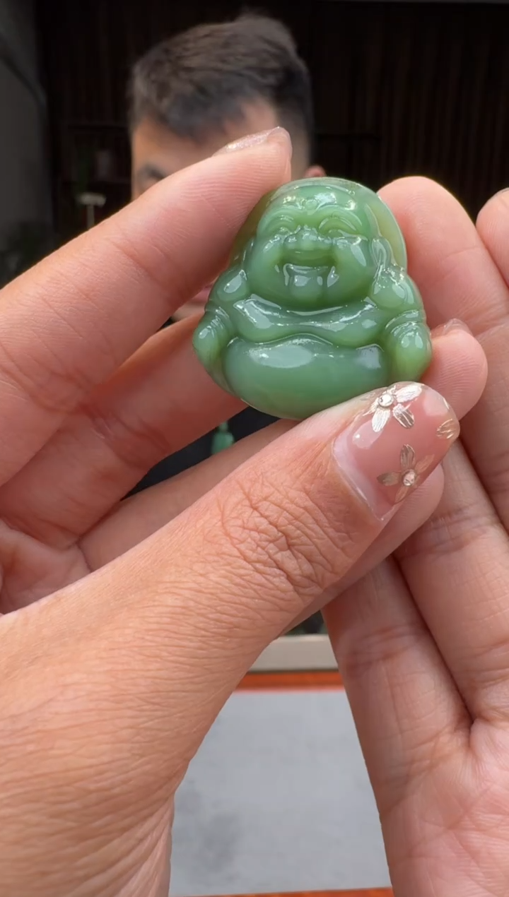 【闪购商品】和田玉21未镶嵌1.25冯总