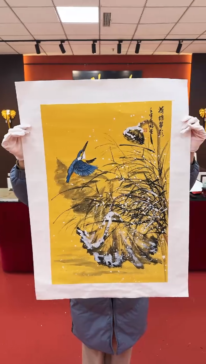 国画湖社画会/谢福堂-12-23-49