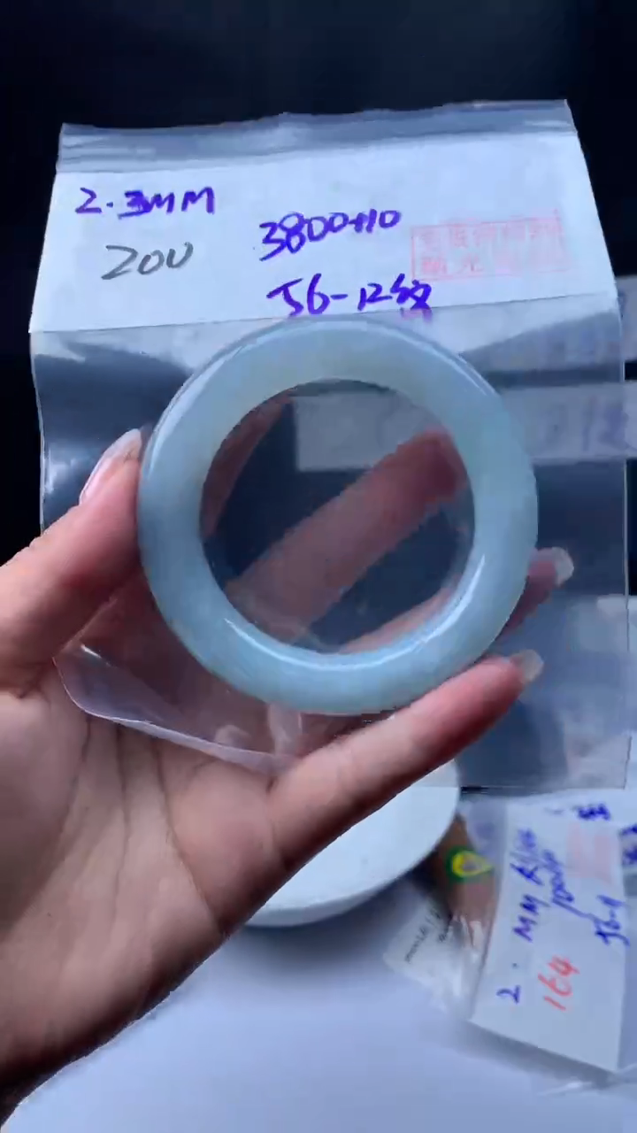 【闪购商品】定制翡翠未镶嵌200手镯56+3800元+拍一发一