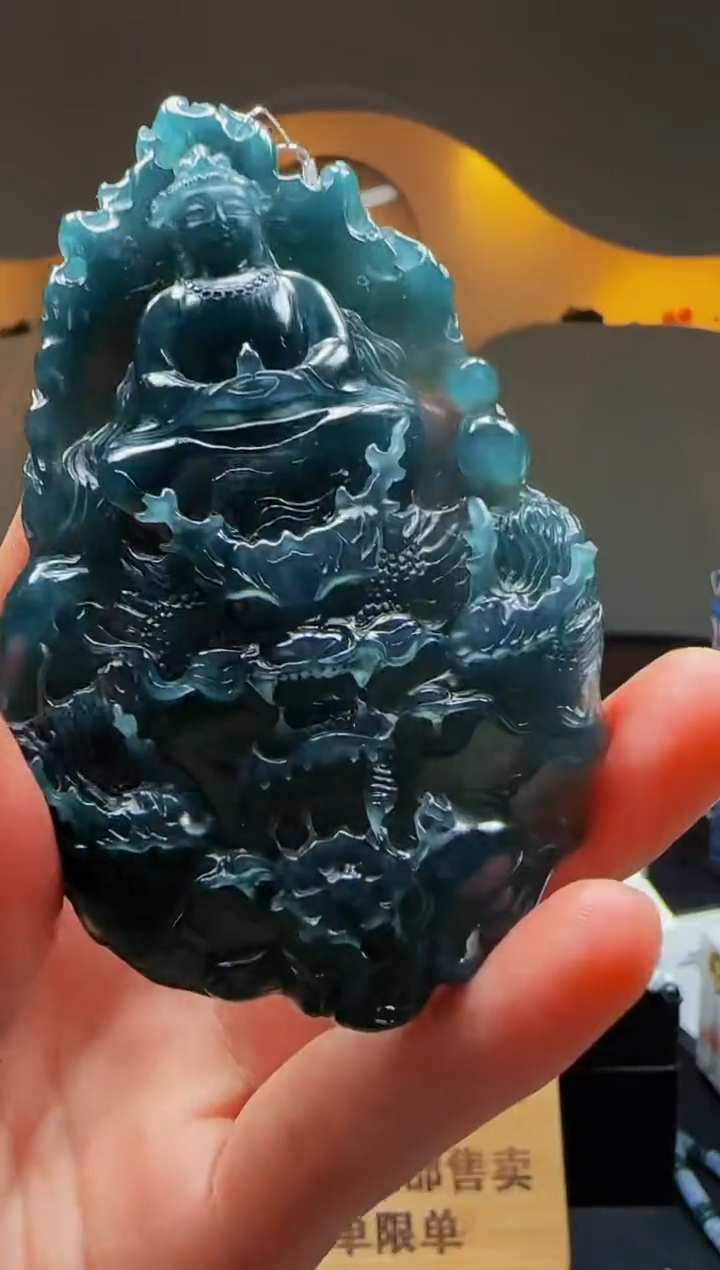 【闪购商品】定制翡翠未镶嵌Q02396翡翠毛货