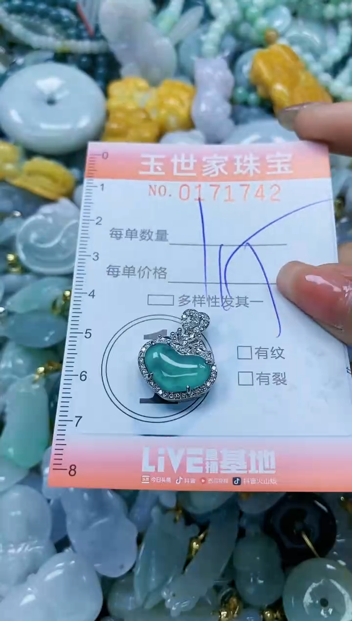 【闪购商品】翡翠颈饰未镶嵌闪购0171742