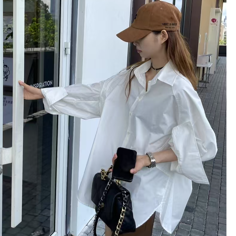 衬衣时尚休闲设计感孤品 NO退NO换 