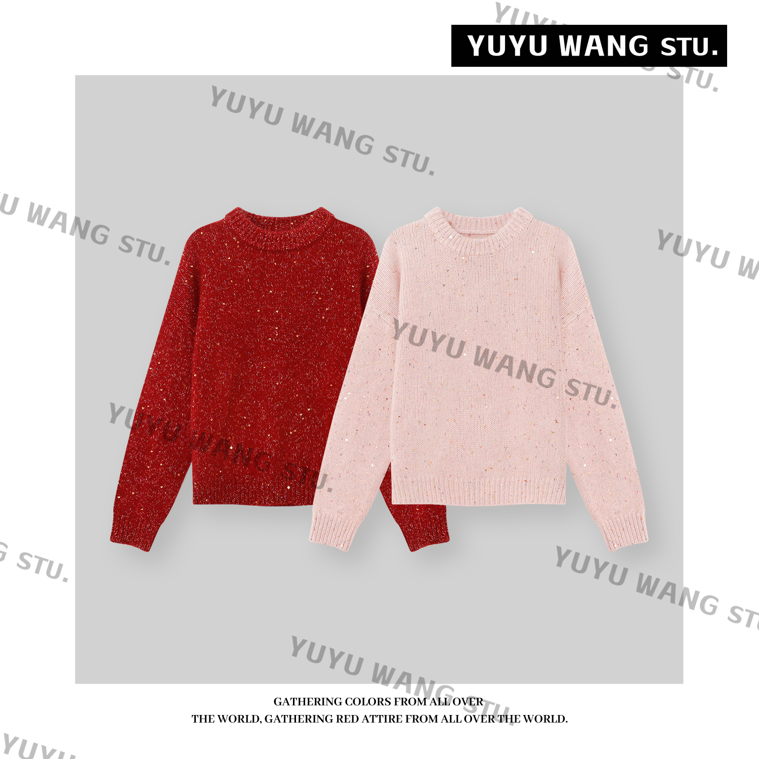 YUYU WANG【糖果】套头毛衣RB2SDRL3099