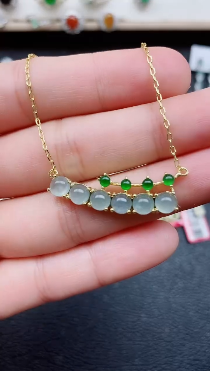 【闪购商品】翡翠戒指银S925镶嵌1111