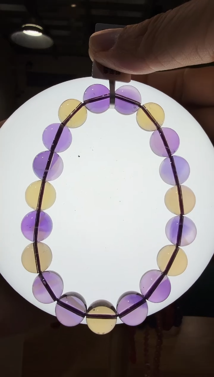 未镶嵌手链水晶优0092 约10mm