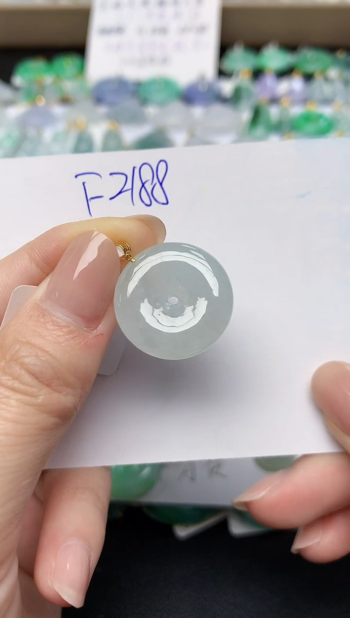 颈饰未镶嵌翡翠天然缅甸A货翡翠百元以上9元证书费自理