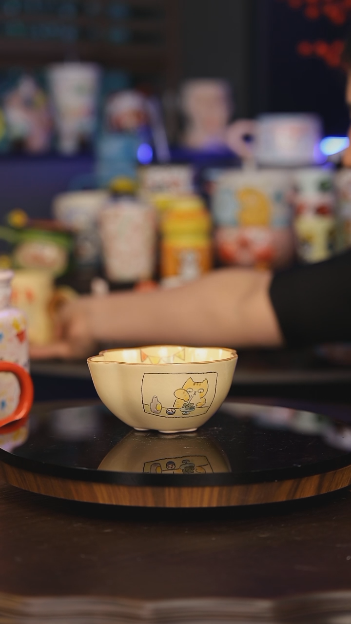 【闪购商品】摆件景德镇釉下彩绘设计师款式陶瓷