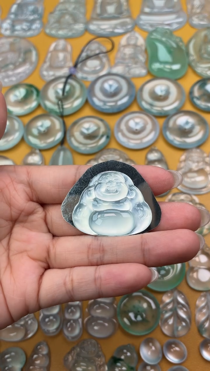 吊坠(不含链)未镶嵌翡翠41 佛公 28.3 34.4 4.3