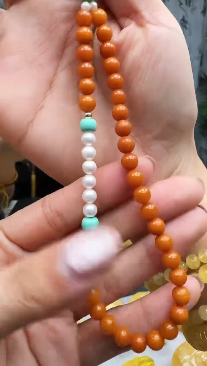 【闪购商品】琥珀裸石未镶嵌手机链