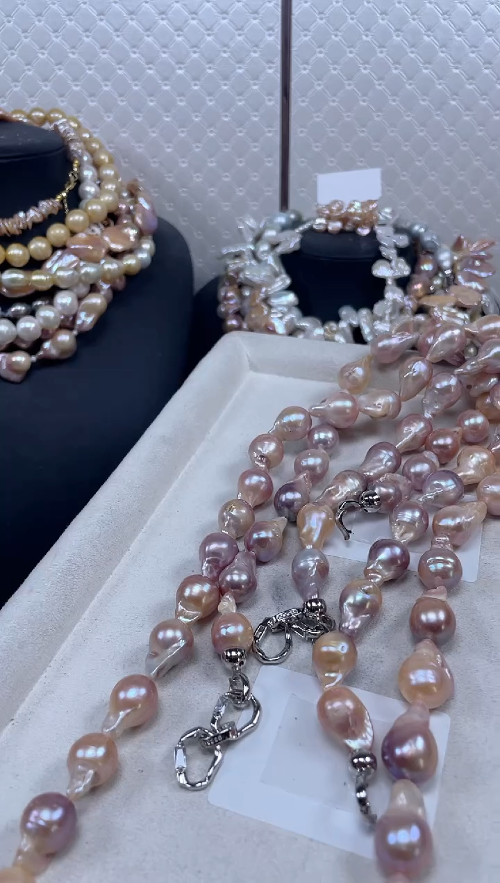 未镶嵌项链淡水珍珠【纯恬珍珠】（多样性发货发一）