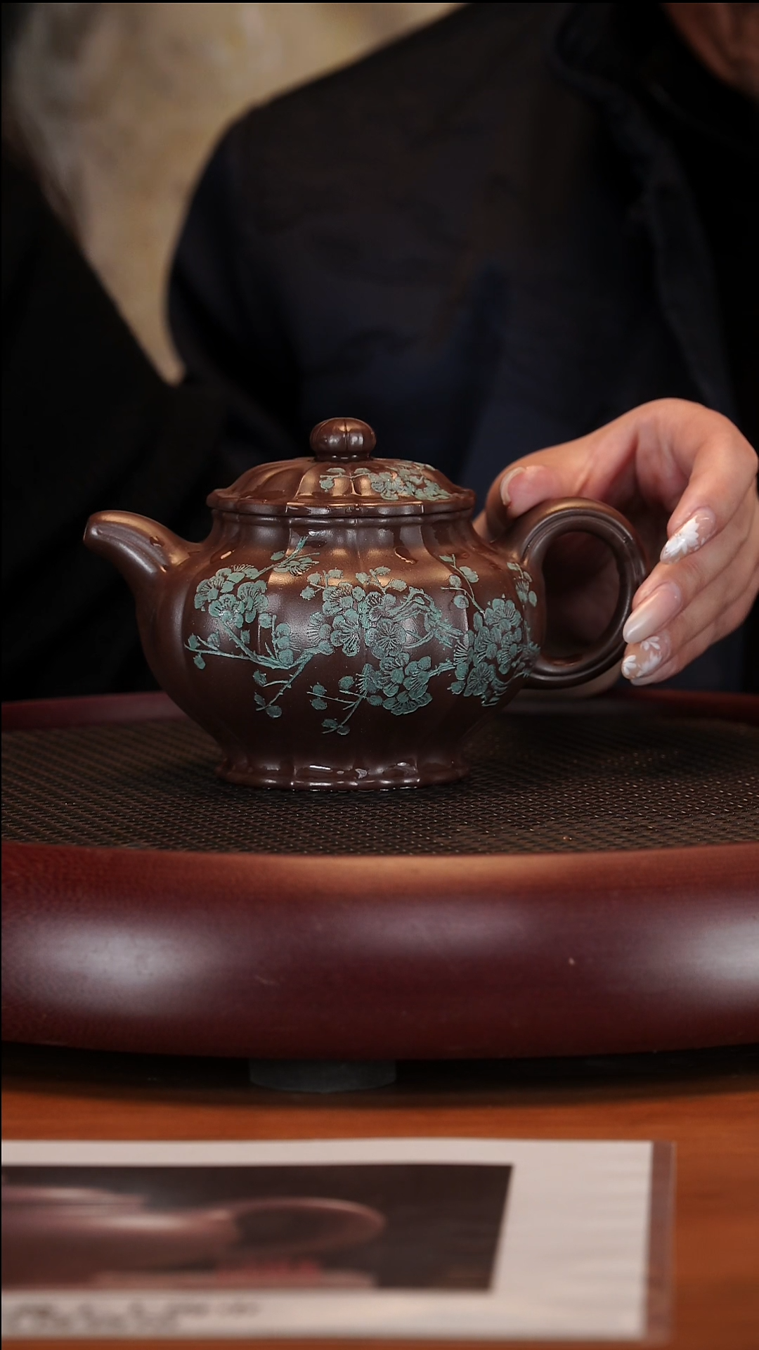 【闪购商品】紫砂茶壶1-36 SDH筋纹掇只大亨紫泥360c