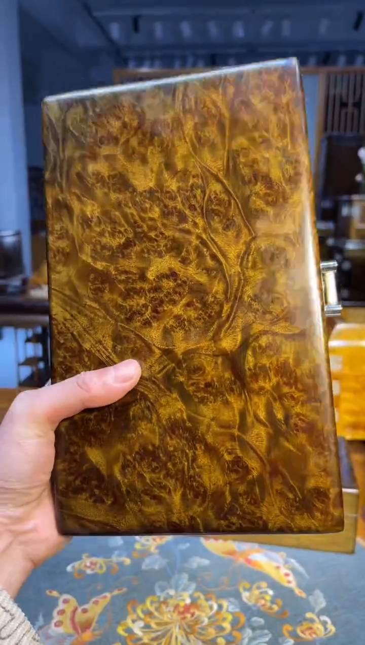 乌木类成套家具瘤疤首饰盒 s15