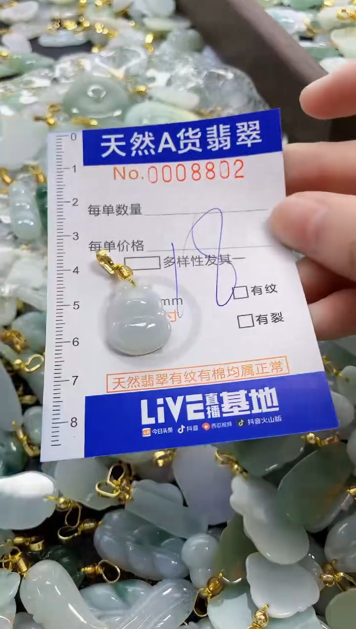 颈饰未镶嵌翡翠天然A货翡翠