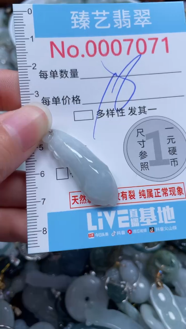 颈饰未镶嵌翡翠7071