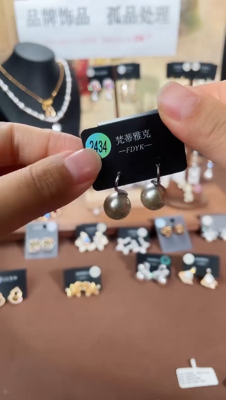 合金925银锆石梵2434