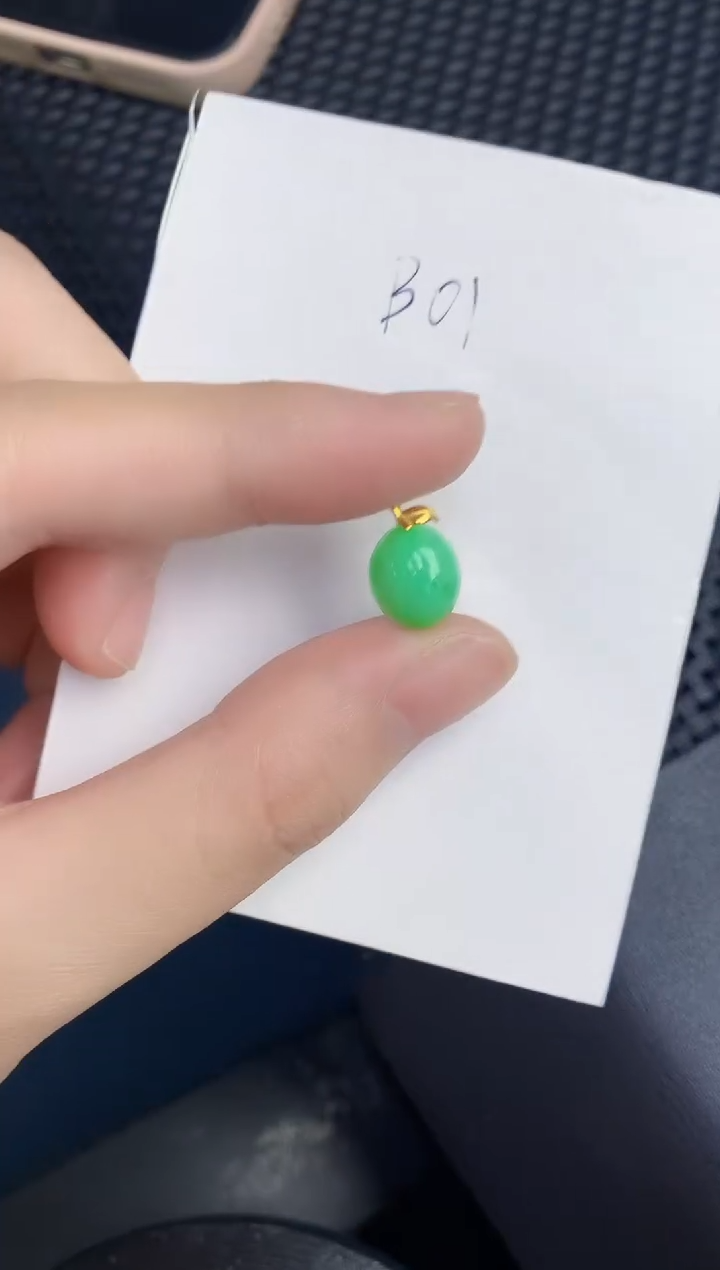 【闪购商品】翡翠颈饰18K金镶嵌000000000