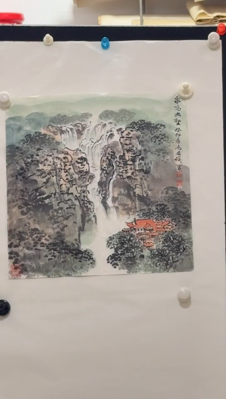 国画炳山艺术--尚君砺老师作品  