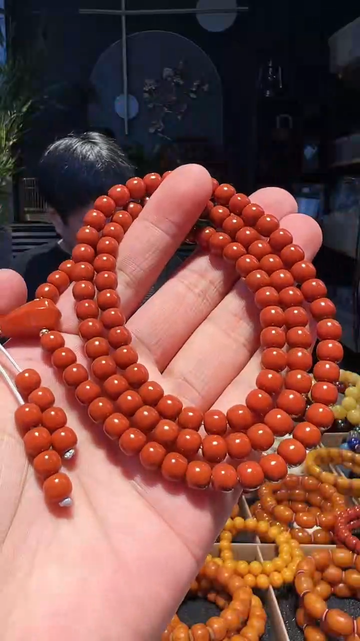 【闪购商品】南红玛瑙手串未镶嵌7+108