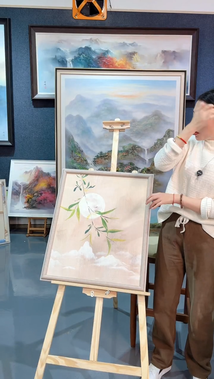 【闪购商品】油画126号 50*60 月-手绘油画