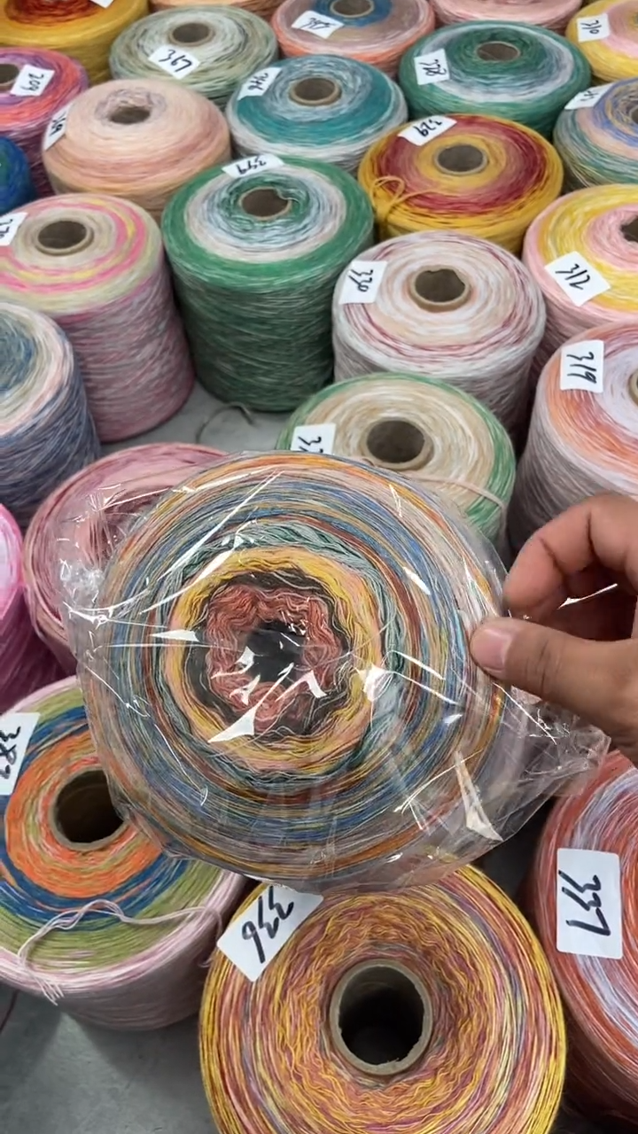 1米竞拍羊绒蛋糕线