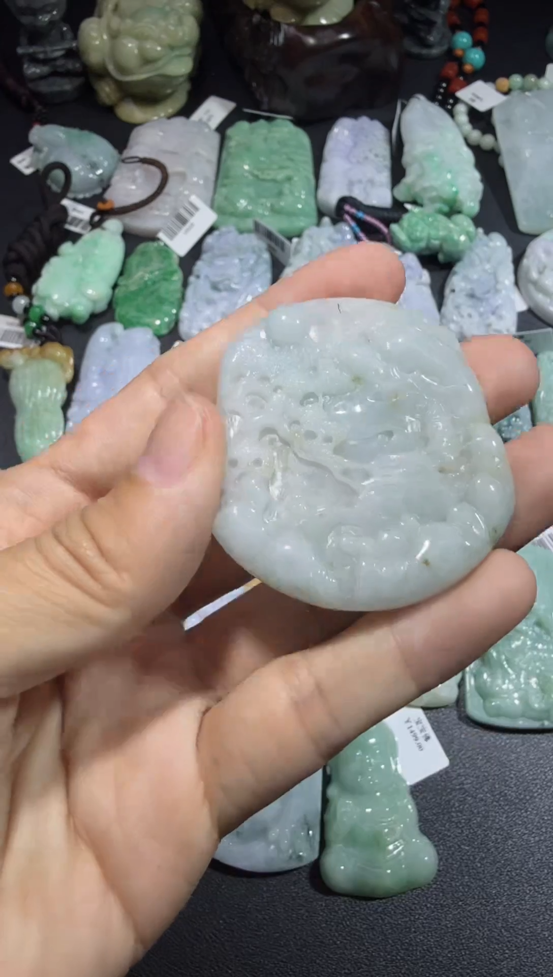 【闪购商品】翡翠颈饰未镶嵌00000667