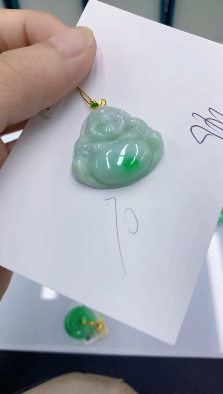颈饰未镶嵌翡翠翡翠