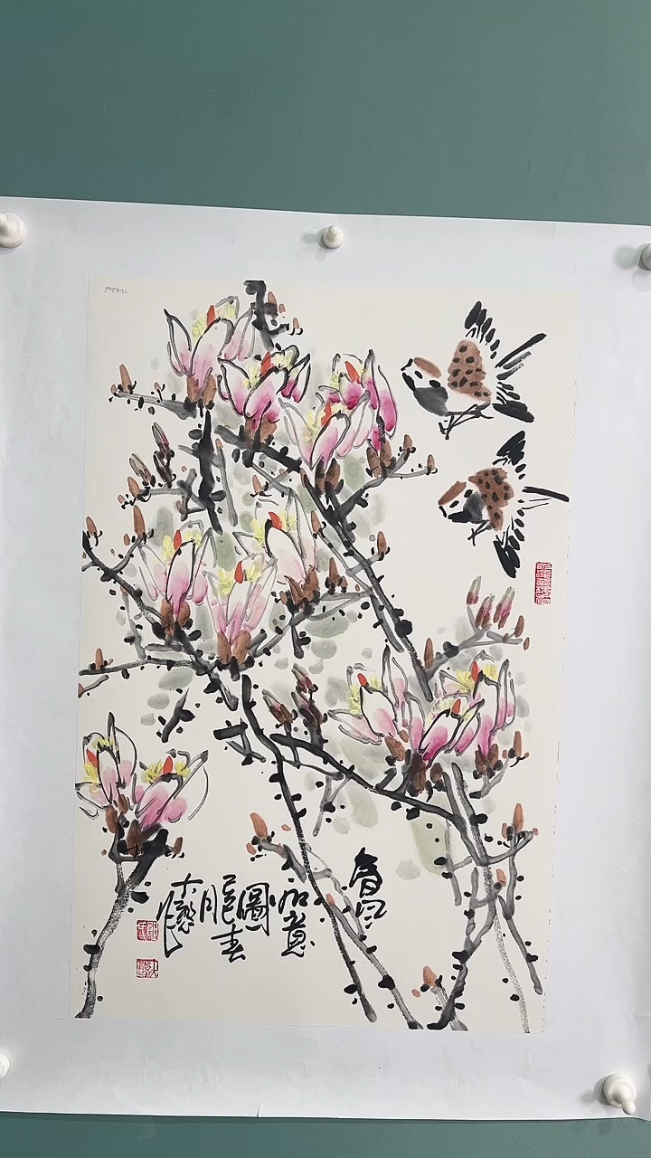 国画郎义峰国画77567567