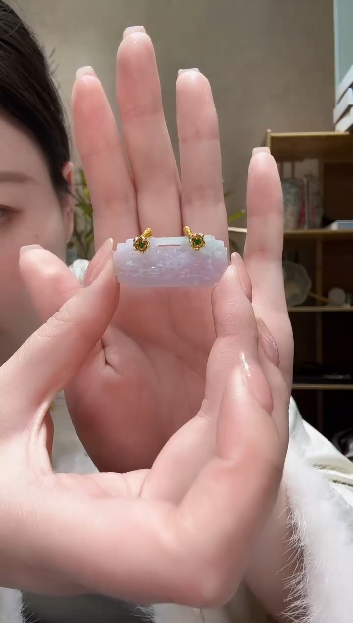 【闪购商品】翡翠颈饰未镶嵌吊坠